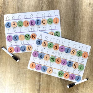 Upper and Lowercase Alphabet Mat Bundle (3-6 year olds)