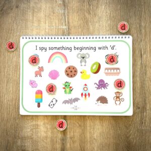 Phonics Activity Busy Book 2 - m d g o c k (Age 3-5)