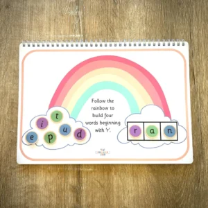 Phonics Activity Busy Book 3 - e u r h b f l (Age 3-5)